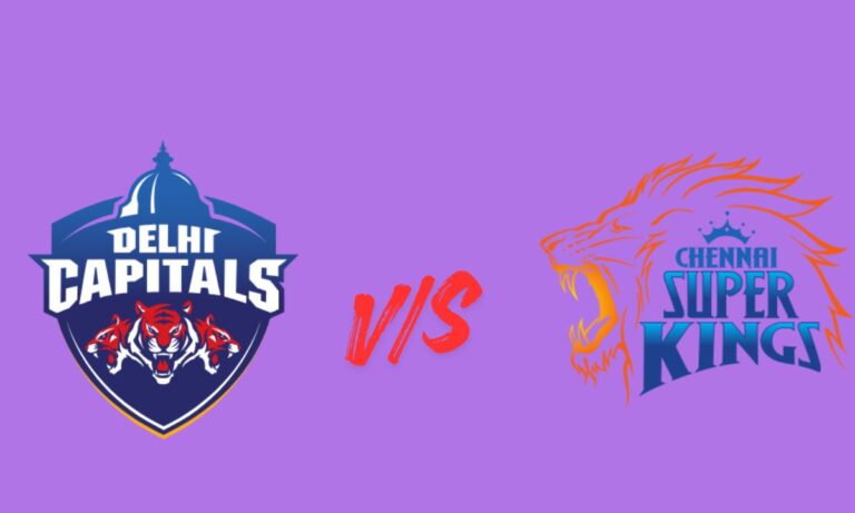 delhi capitals vs chennai super kings timeline
