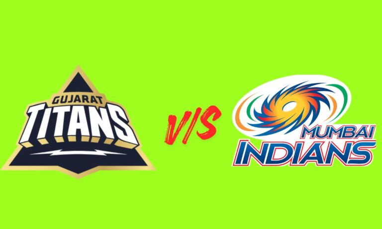 gujarat titans vs mumbai indians timeline