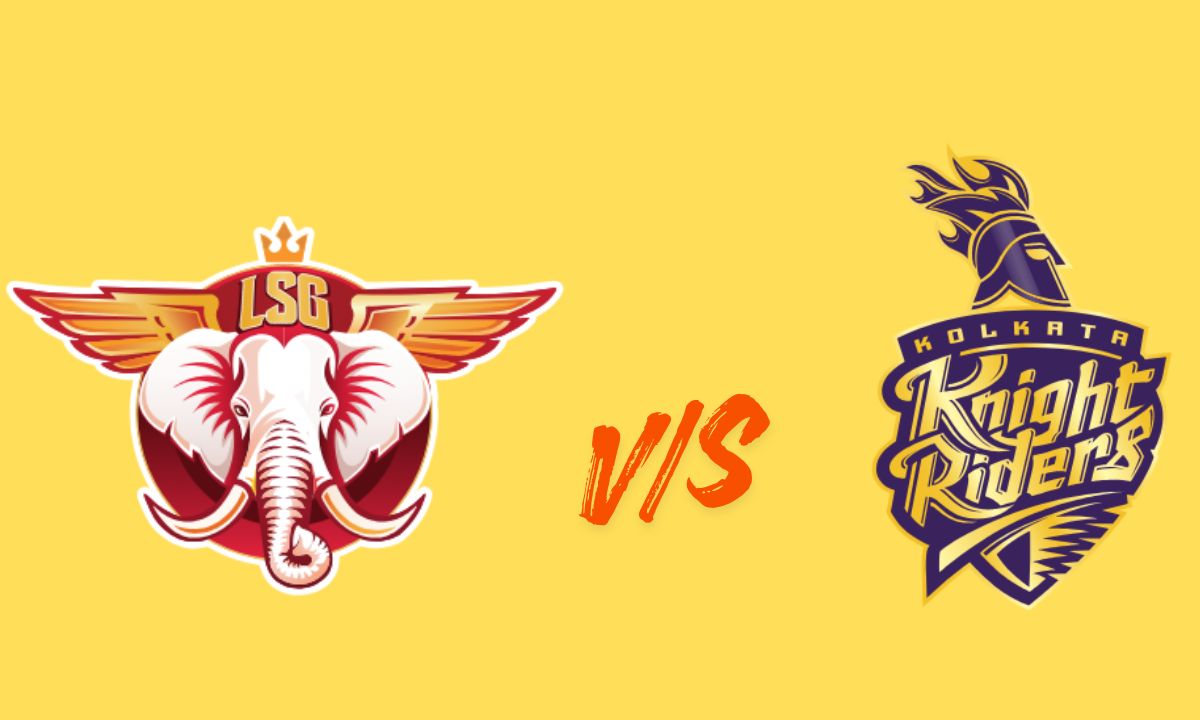 lucknow super giants vs kolkata knight riders timeline