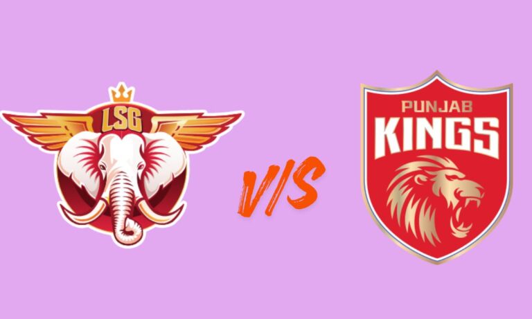 lucknow super giants vs punjab kings timeline