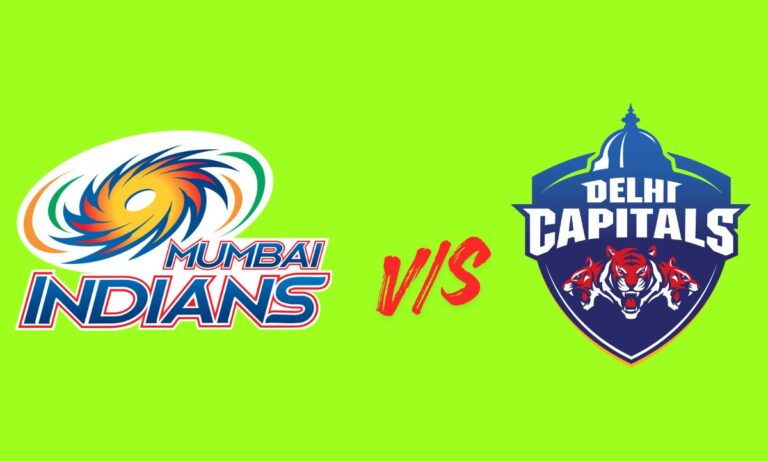 mumbai indians vs delhi capitals timeline
