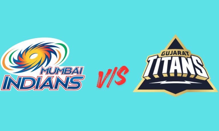 mumbai indians vs gujarat titans timeline
