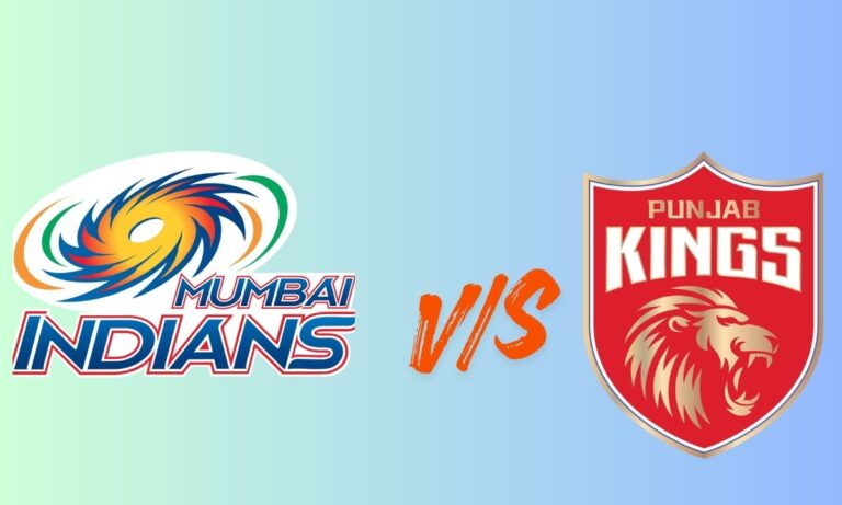 mumbai indians vs punjab kings timeline