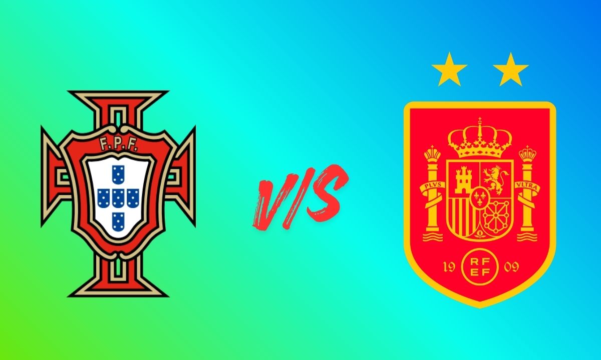portugal national football team vs spain national football team timeline