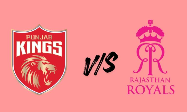 punjab kings vs rajasthan royals timeline