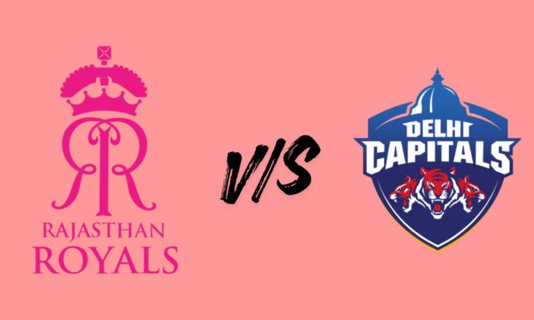 rajasthan royals vs delhi capitals timeline