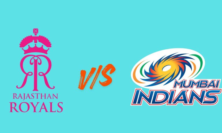 rajasthan royals vs mumbai indians timeline