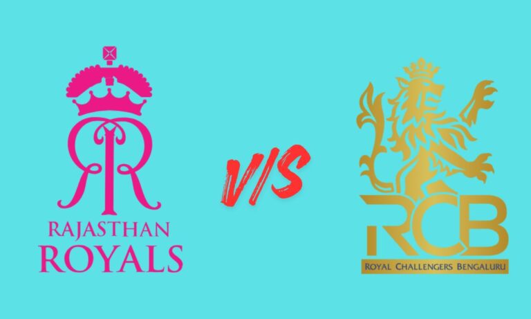 rajasthan royals vs royal challengers bengaluru timeline