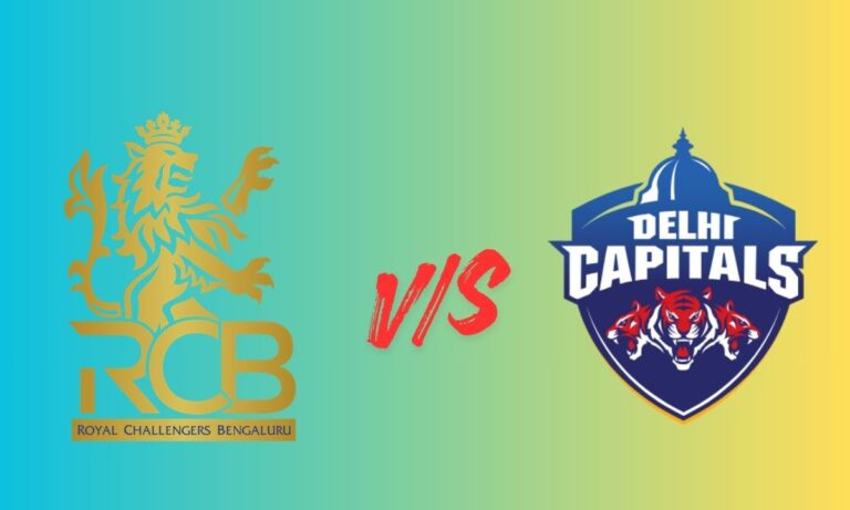 royal challengers cricket vs delhi capitals cricket timeline