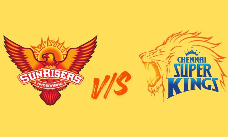sunrisers hyderabad vs chennai super kings timeline