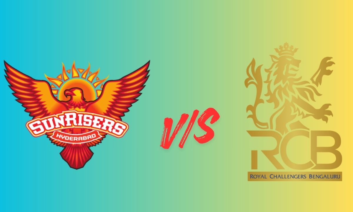 sunrisers hyderabad vs royal challengers bengaluru timeline