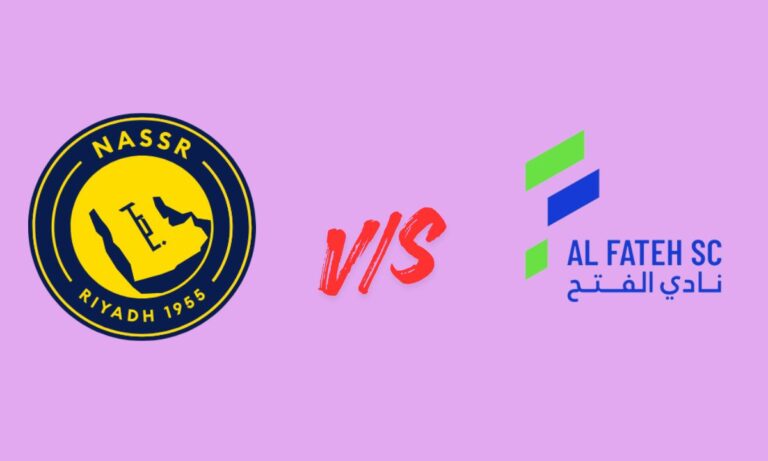 al-nassr vs al fateh sc timeline