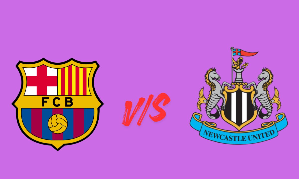 fc barcelona vs newcastle united f.c. timeline