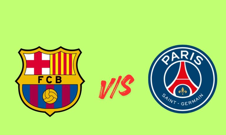 fc barcelona vs psg timeline