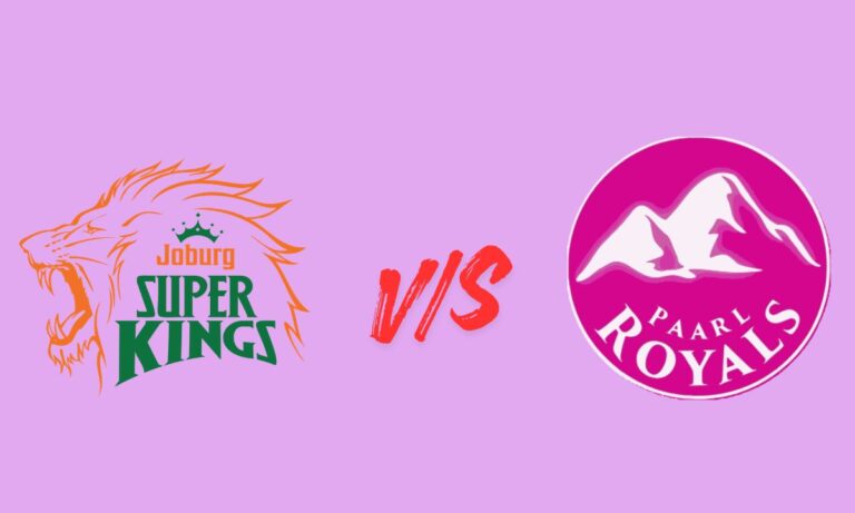 joburg super kings vs paarl royals timeline