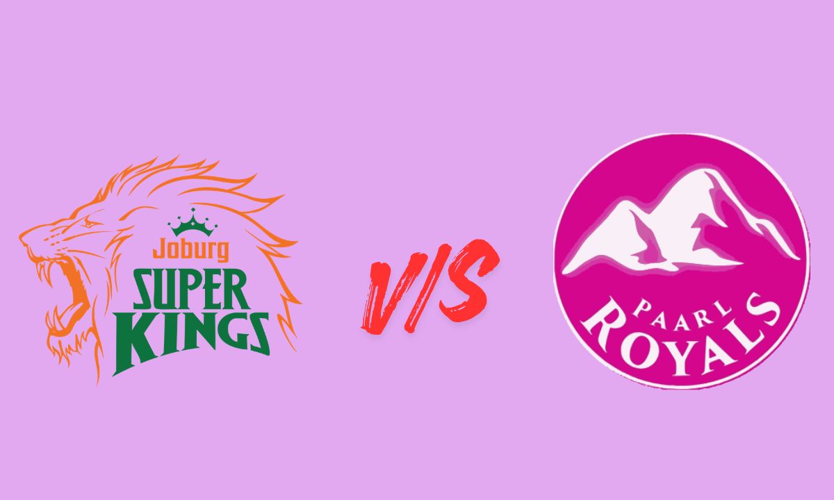 joburg super kings vs paarl royals timeline