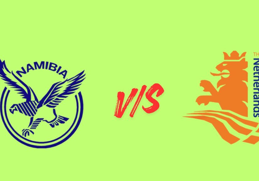 namibia national cricket team vs netherlands national cricket team timeline
