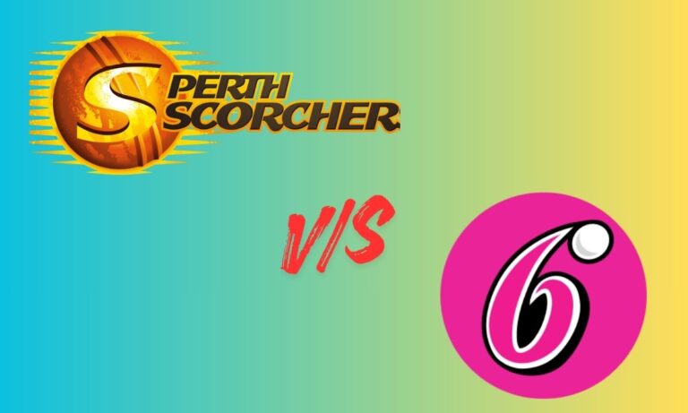 perth scorchers vs sydney sixers timeline
