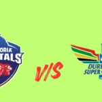 pretoria capitals vs durban's super giants timeline