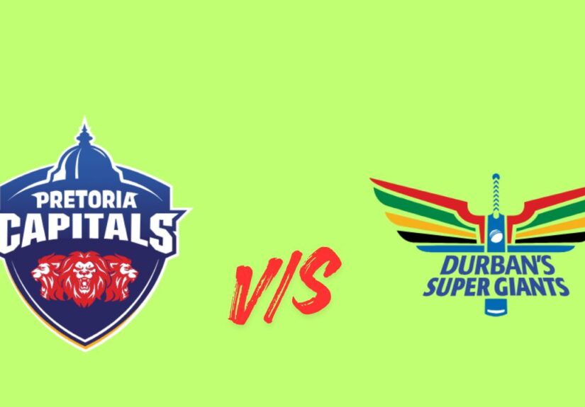 pretoria capitals vs durban's super giants timeline