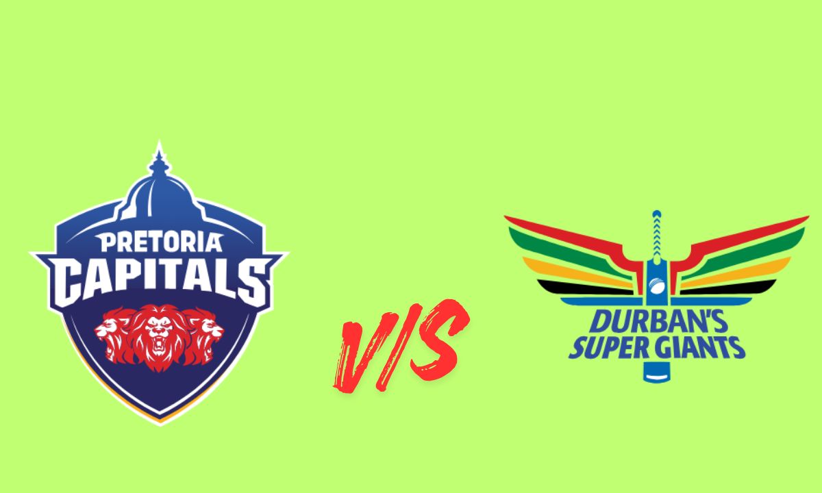 pretoria capitals vs durban's super giants timeline