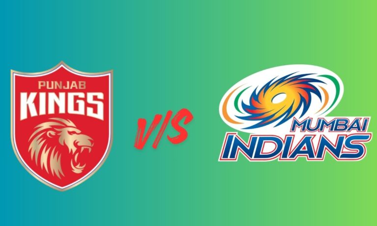 punjab kings vs mumbai indians timeline