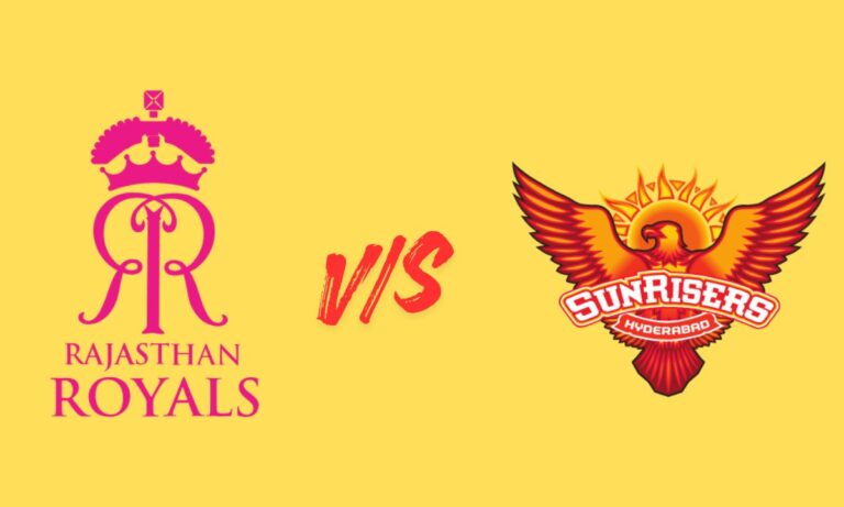 rajasthan royals vs sunrisers hyderabad timeline