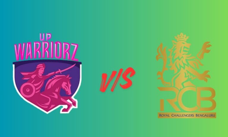 up warriorz vs royal challengers cricket timeline